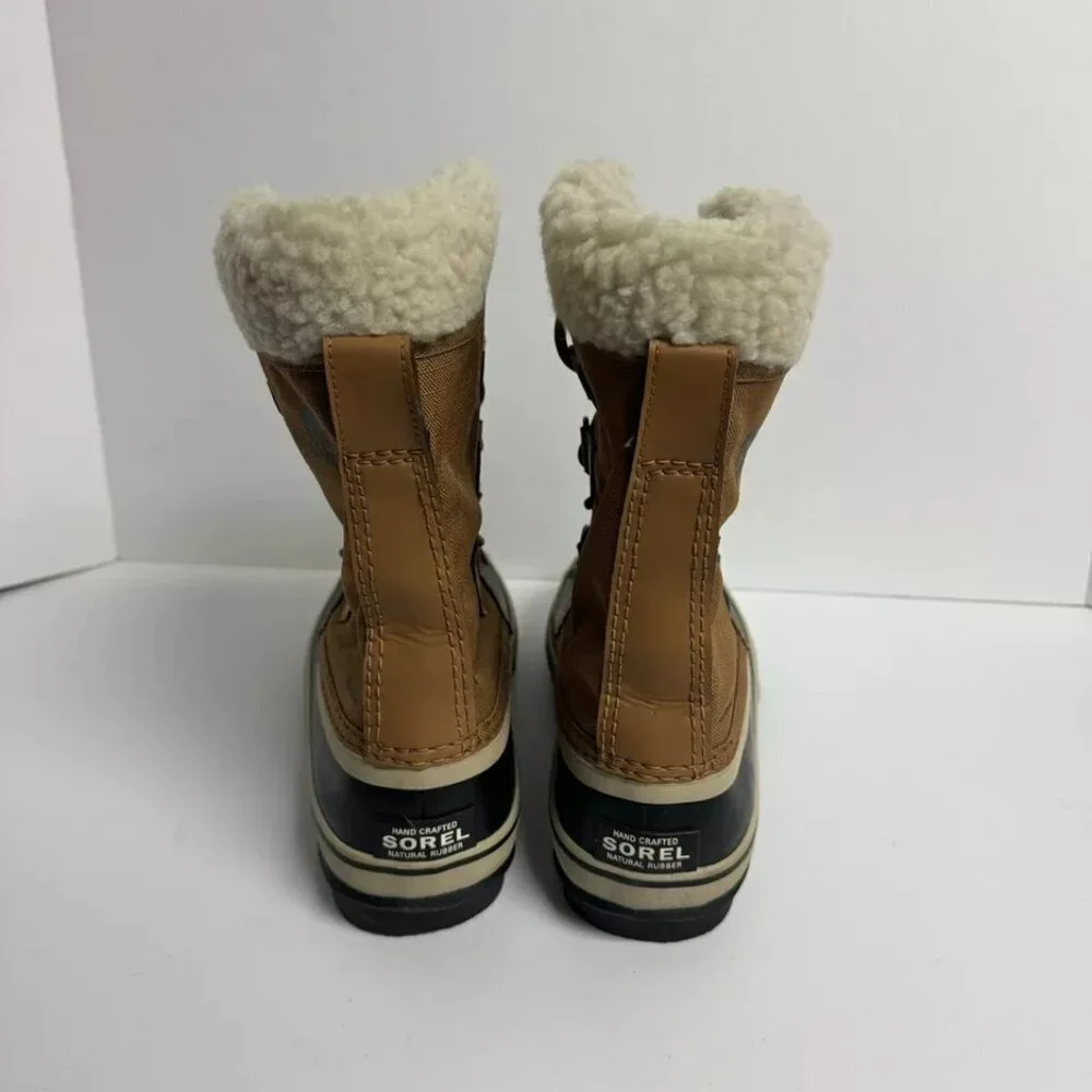 Sorel Womens Winter Carnival Waterproof Boot Brown Size 7 M
